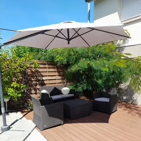 Apartmán Petit Havre De Paix Alsacien Avec Piscine