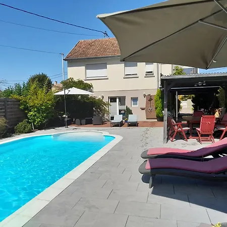 Apartmán Petit Havre De Paix Alsacien Avec Piscine *