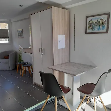 Apartmán Petit Havre De Paix Alsacien Avec Piscine Merzmuhler
