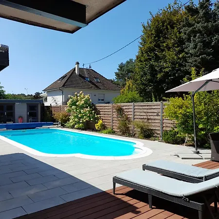 Petit Havre De Paix Alsacien Avec Piscine *